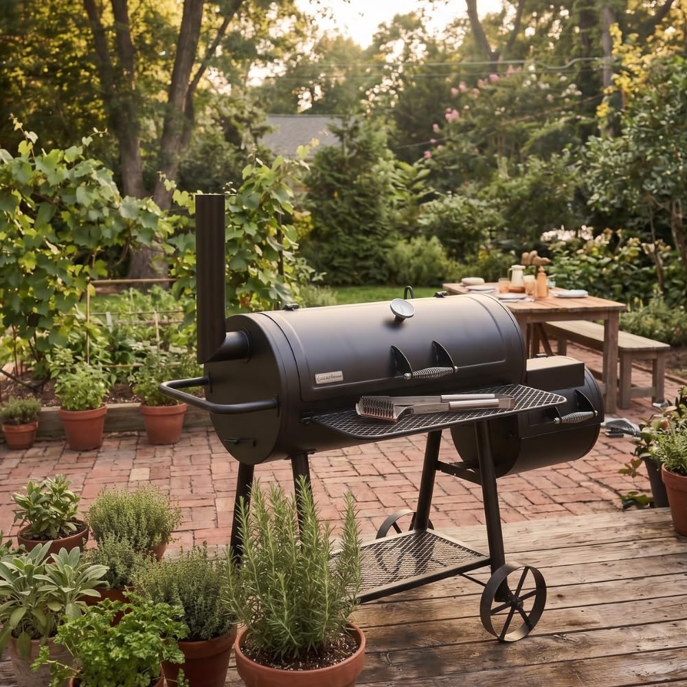 Captiva Designs Smoker Grill Extra Large Outdoor Charcoal Barbecue Grill customer photo 2