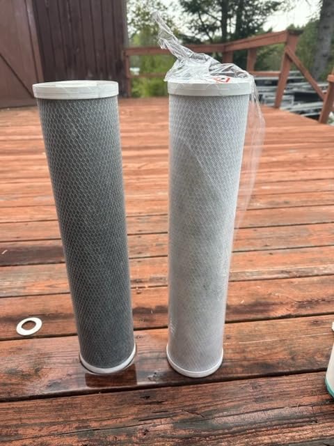 iSpring Whole House Water Filter System w/Auto-Flushing Spin Down Sediment Filter, Water Descaler, GAC+KDF, and Carbon Block Filter, WGB32B-KDS+WSP50ARB | Reduces Scale, Lead, Chlorine, Mercury, Sediments, H2S, 1