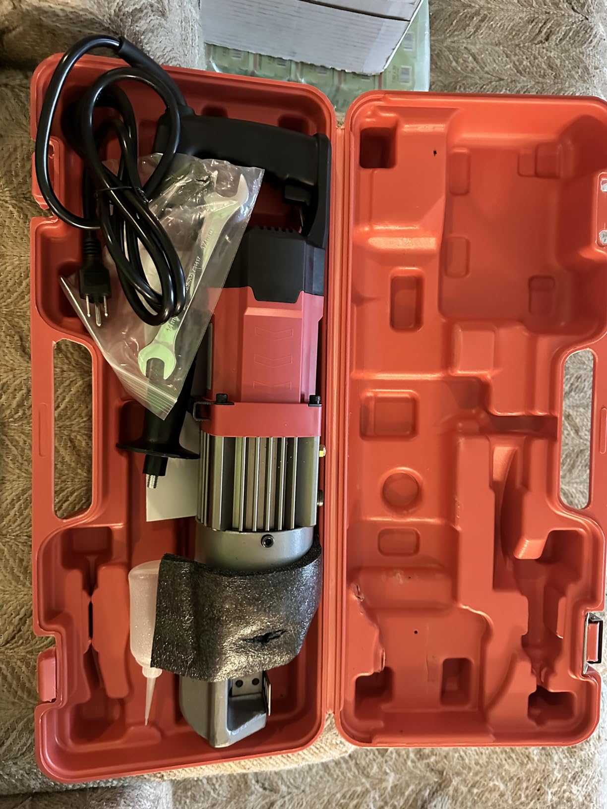 Lotos RC16A Electric Rebar Cutter 1000W Portable Hydraulic Electric Rebar Cut 5/8