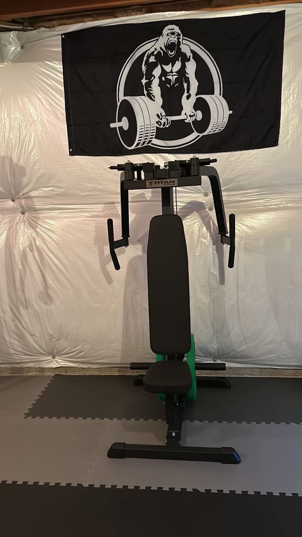 Titan Fitness Plate-Loaded PEC Fly and Reverse Delt Machine, Rated 300 LB, Upper Body Specialty Machine, Chest, Back, and Shoulder Training customer photo 2