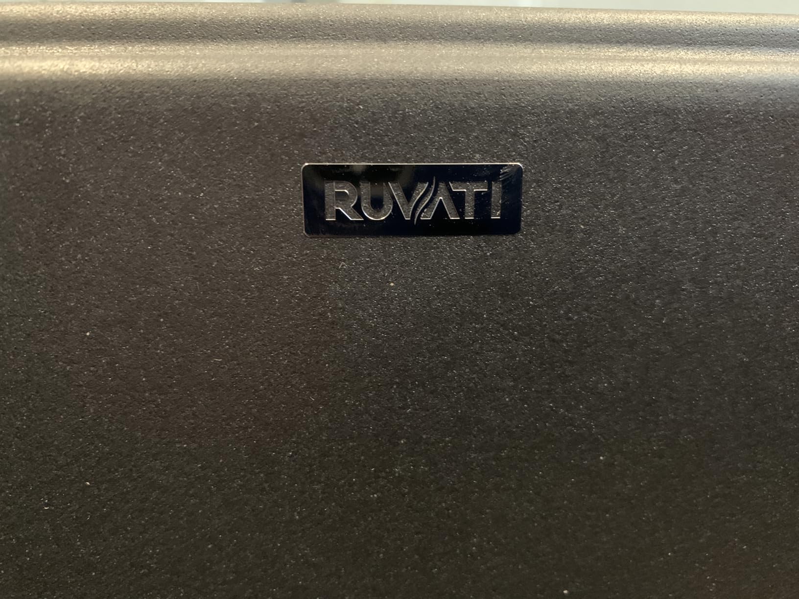 Ruvati 30-in Black Granite Undermount Workstation Kitchen Sink - RVG2310BK customer photo 1