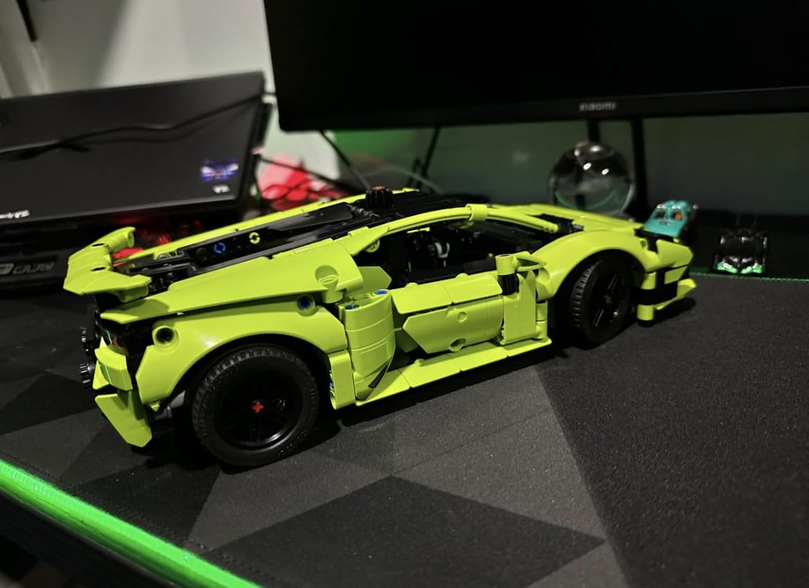 LEGO Technic Lamborghini Huracán Tecnica Advanced Sports Car Building Kit for Kids Ages 9 and up Who Love Engineering and Collecting Exotic Sports Car Toys, 42161 customer photo 1