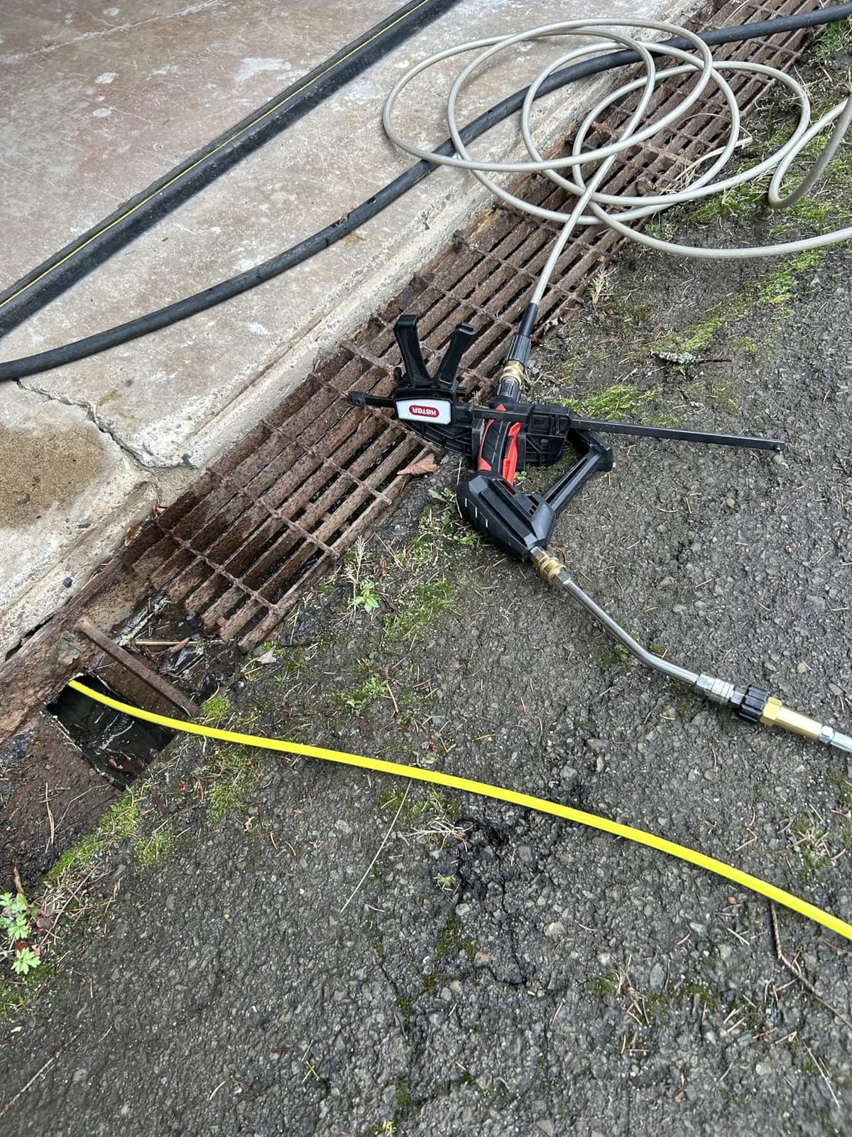 100 FT Sewer Jetter for Electric Pressure Washers - Flexible Steel Braid | Unclog sinks, laundry lines, floor drains, other indoor and outdoor pipes customer photo 1