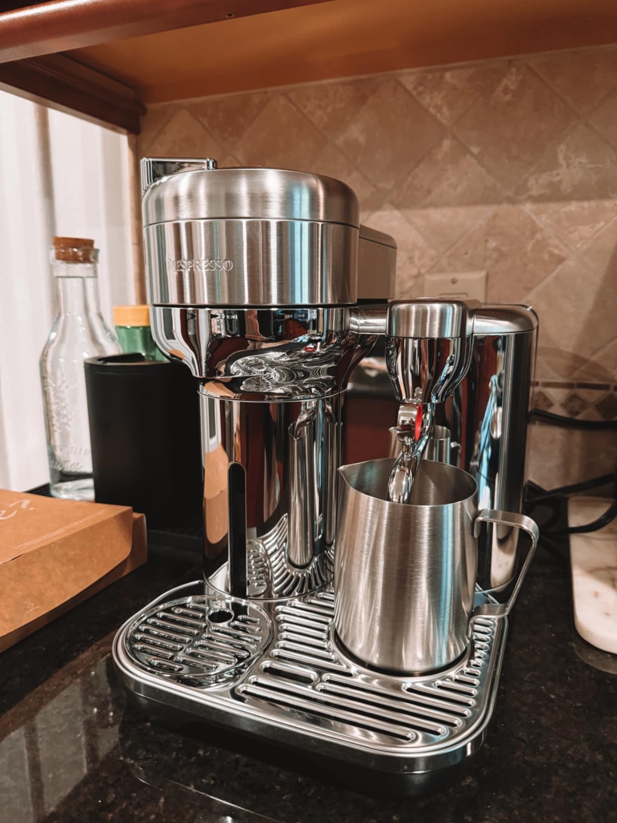 Vertuo Creatista Coffee and Espresso Maker by Breville, Brushed Stainless Steel customer photo 2