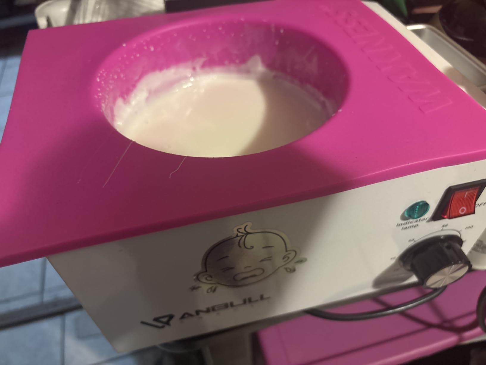 Upgrade BUT2.5L-I Non-stick Large Wax Pot, Anbull Single Professional Wax Heater for Hair Removal - Easy to Clean Waxing Machine | Professional Single Wax Heater for Hair Removal, 5lb Large Capacity, 300W Fast Heating, Precise Temp Control 0-248F customer photo 2