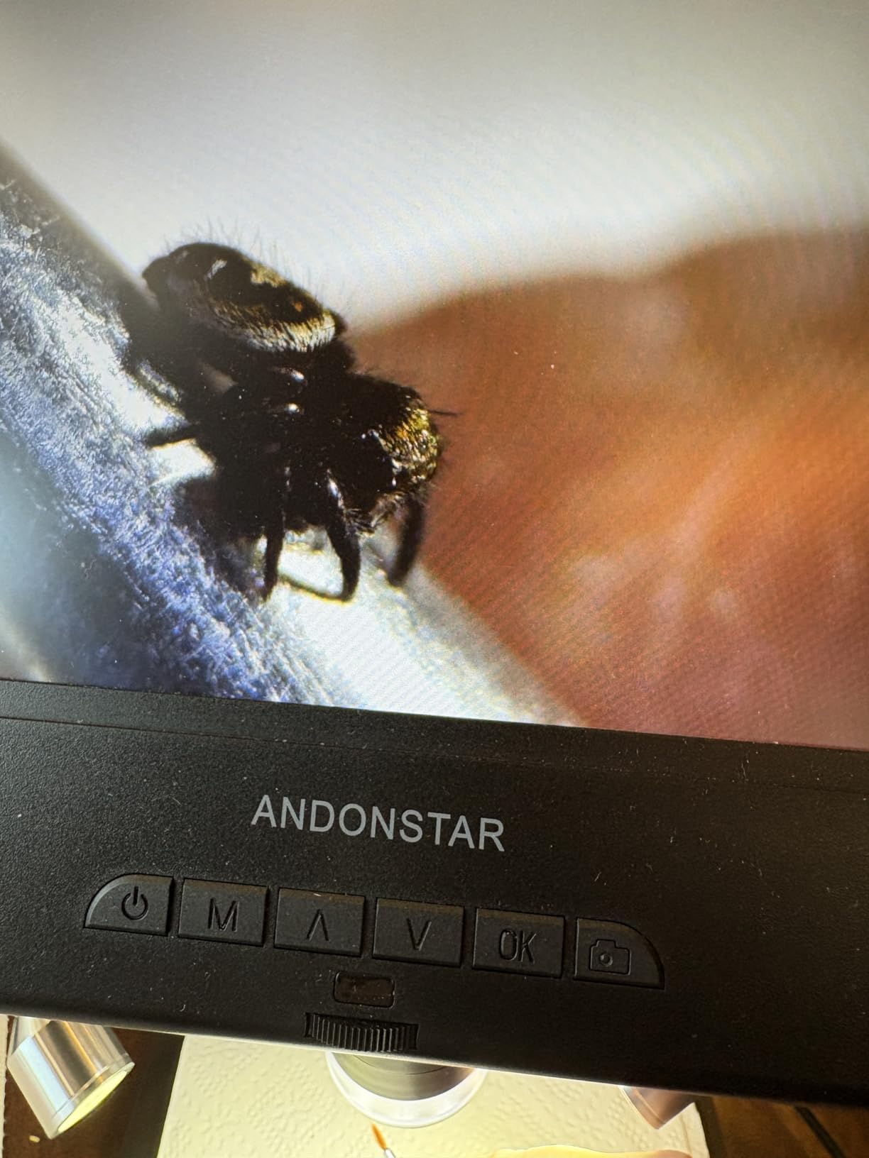 Andonstar AD210 10.1 Inch LCD Digital Microscope for Soldering, Coin | Microscope for Electronics Repair, Coin Microscope Camera Full View for Error Coins with Light, Slides Kit, 32G Card customer photo 1