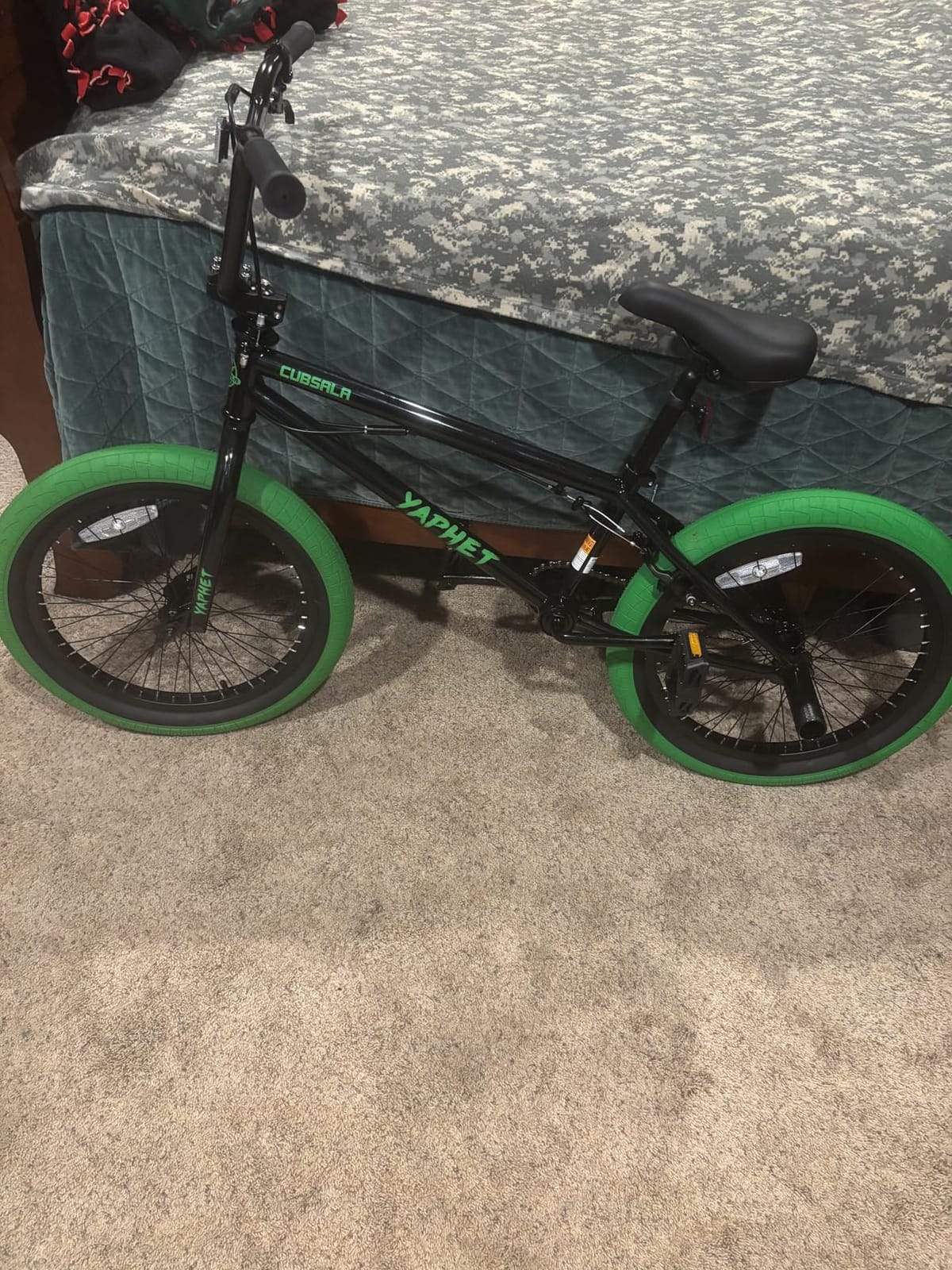 Freestyle BMX Bike, 20 Inch Yaphet Bicycle for Teen Beginner and Adult Riders, Bike with Hi-Ten Steel Frame, Multiple Colors customer photo 2