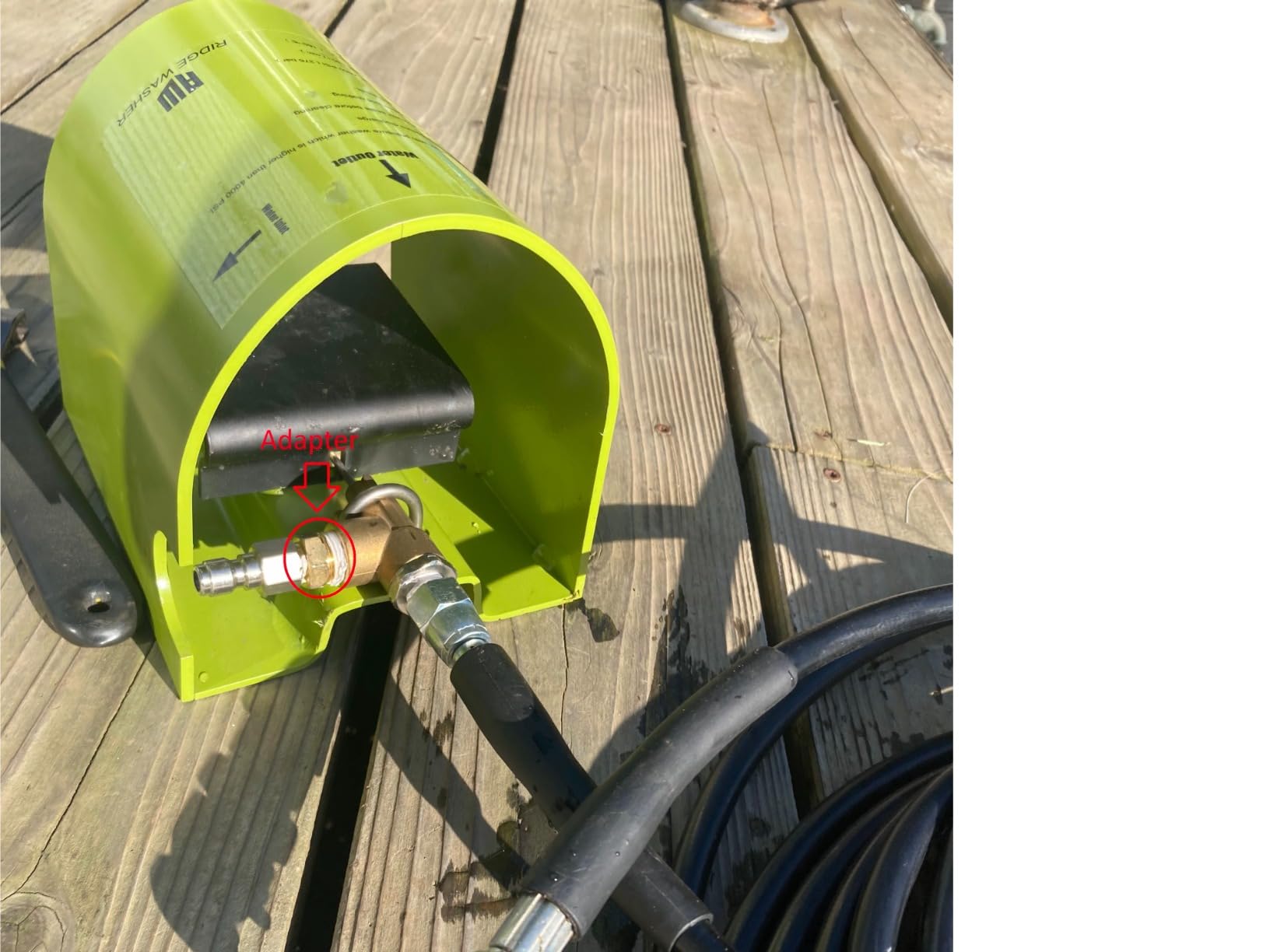 WEST BAY Sewer Jetter Kit 25 FT for Pressure Washer, 5800 PSI Drain Cleaner Hose customer photo 1