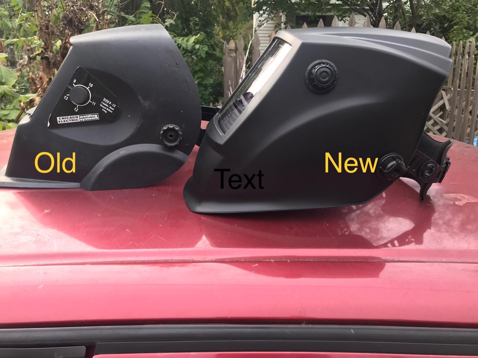 Sunstac Auto-Darkening Welding Helmet with 3.94 x 3.27
