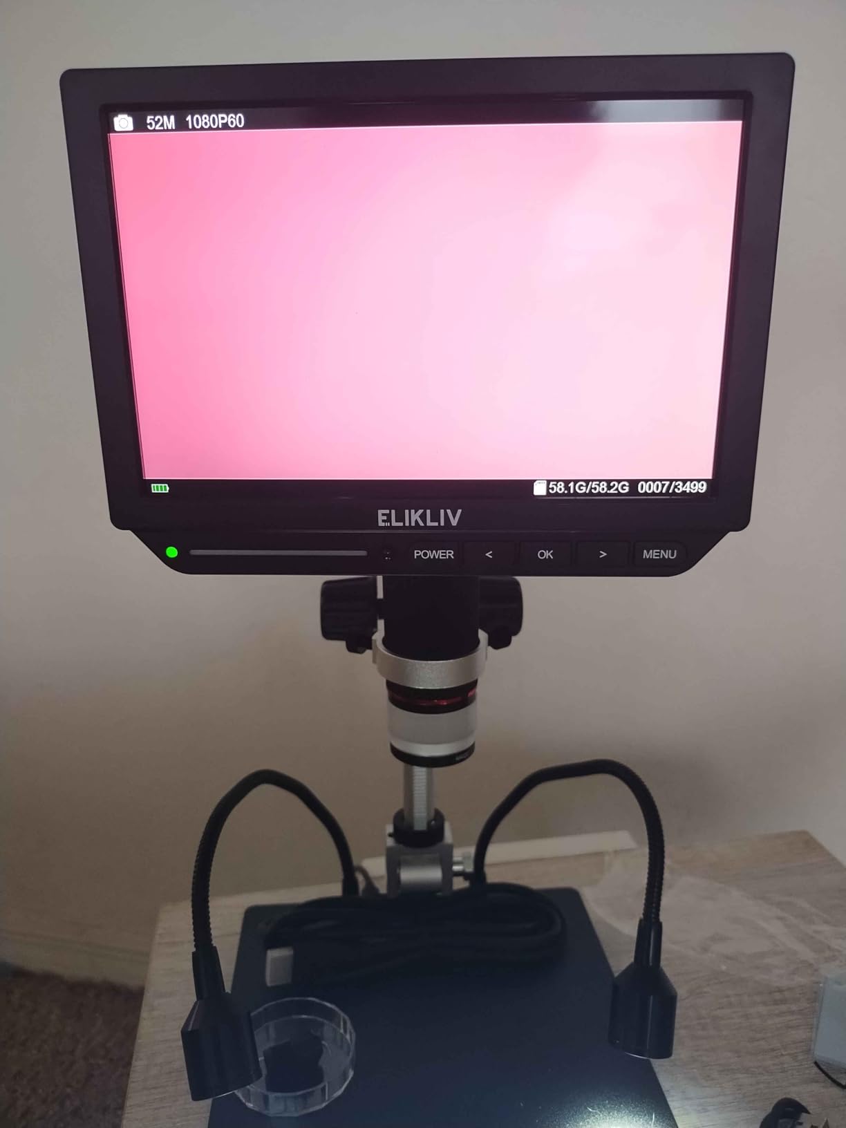 Elikliv EM4K 4K Coin Digital Microscope, 8