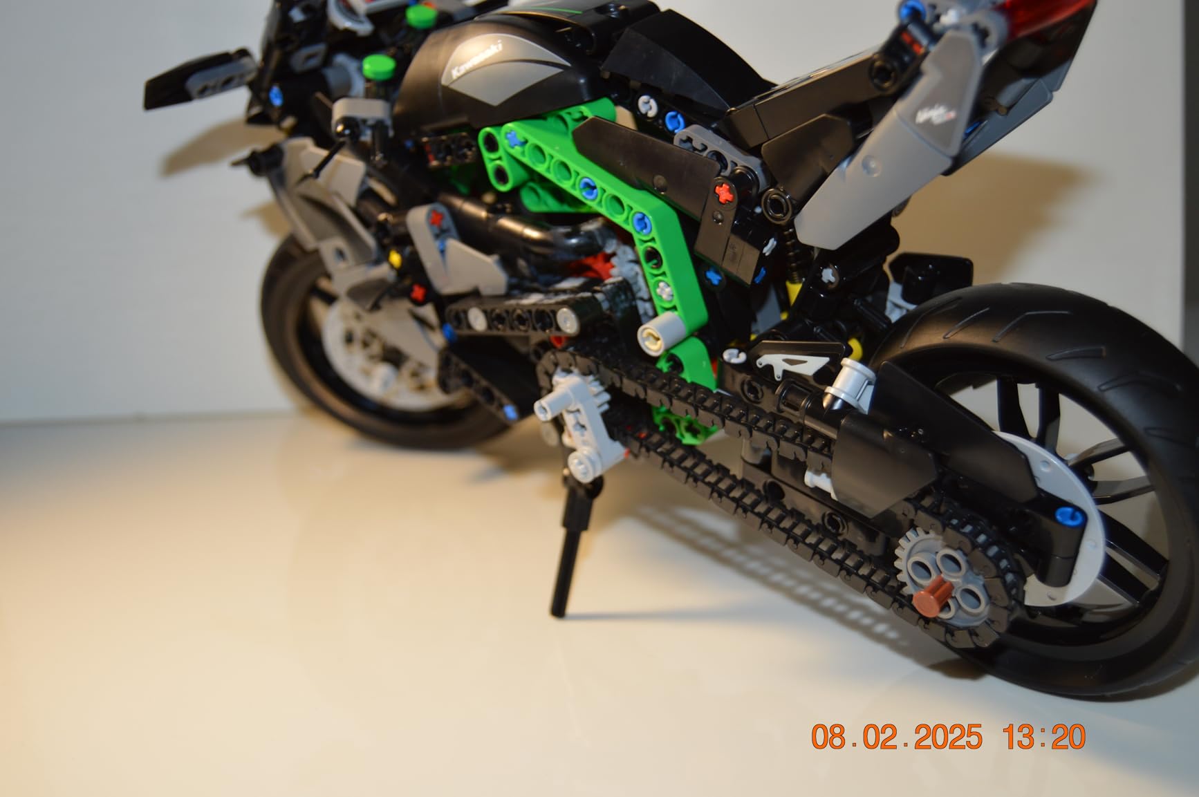 LEGO Technic Kawasaki Ninja H2R Motorcycle Toy, Ages 10+, 42170 customer photo 1