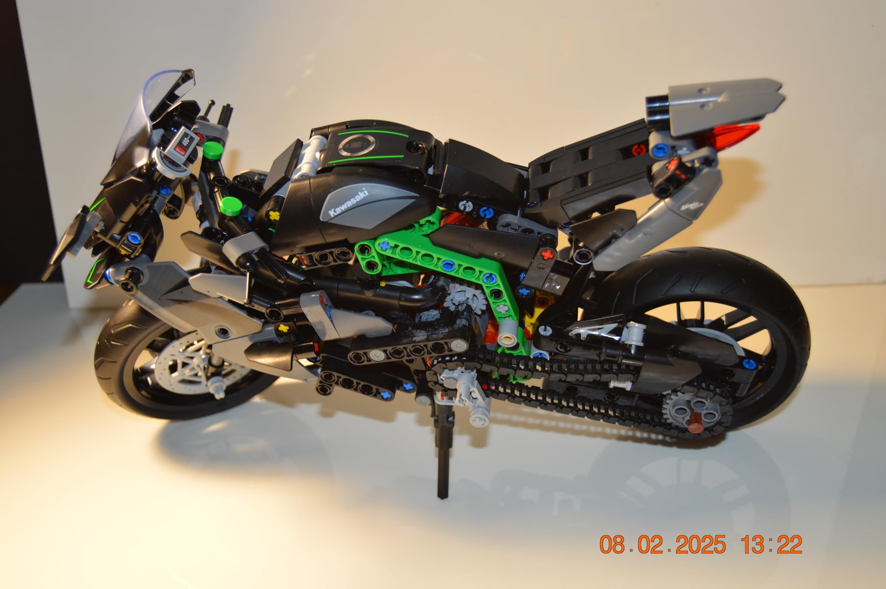 LEGO Technic Kawasaki Ninja H2R Motorcycle Toy, Ages 10+, 42170 customer photo 2