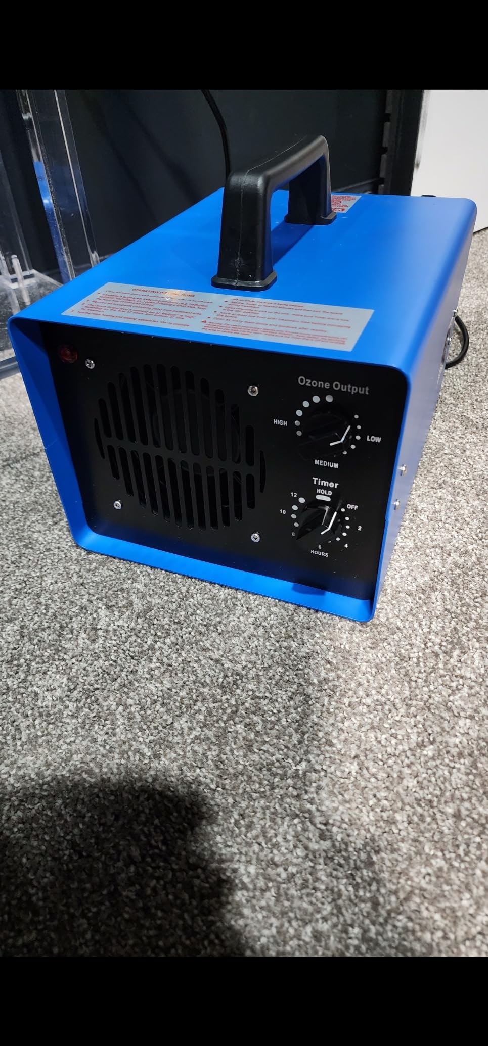 0zone Generator, 3500 Sq/Ft 0zone Machine Ionizer for Industrial, Commercial, Home, Car, Basement customer photo 1