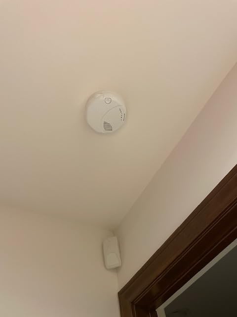 First Alert Combination Smoke & Carbon Monoxide Alarm, Battery Operated Detector with Test & Silence Button, SMCO100, 1-Pack, White customer photo 1