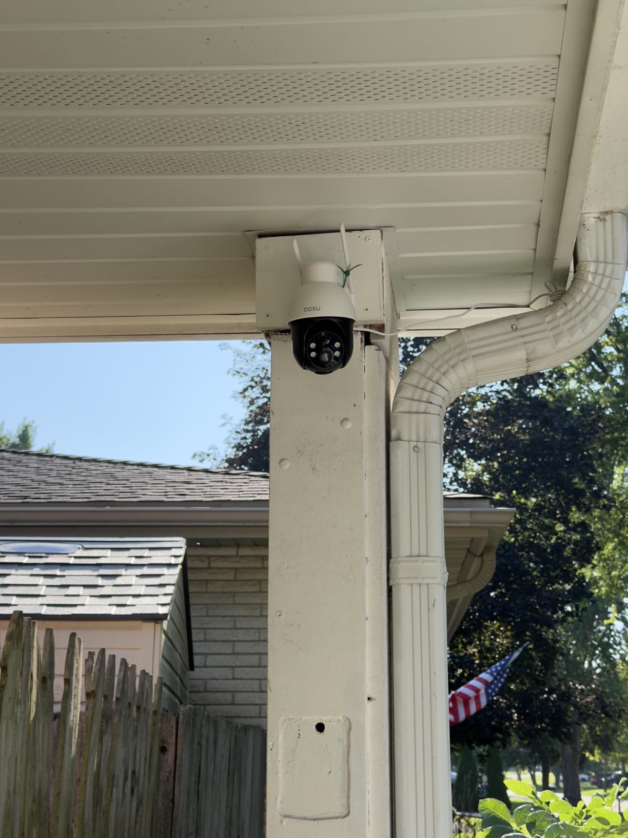 aosu 3K 5MP Solar Security Camera Wireless Outdoor PTZ 360° Smart Tracking, Auto Human & Vehicle Tracking No Blind Spots, Easy Setup, Color Night Vision, Ideal For Home, Yard & Farm Security Monitoring customer photo 1
