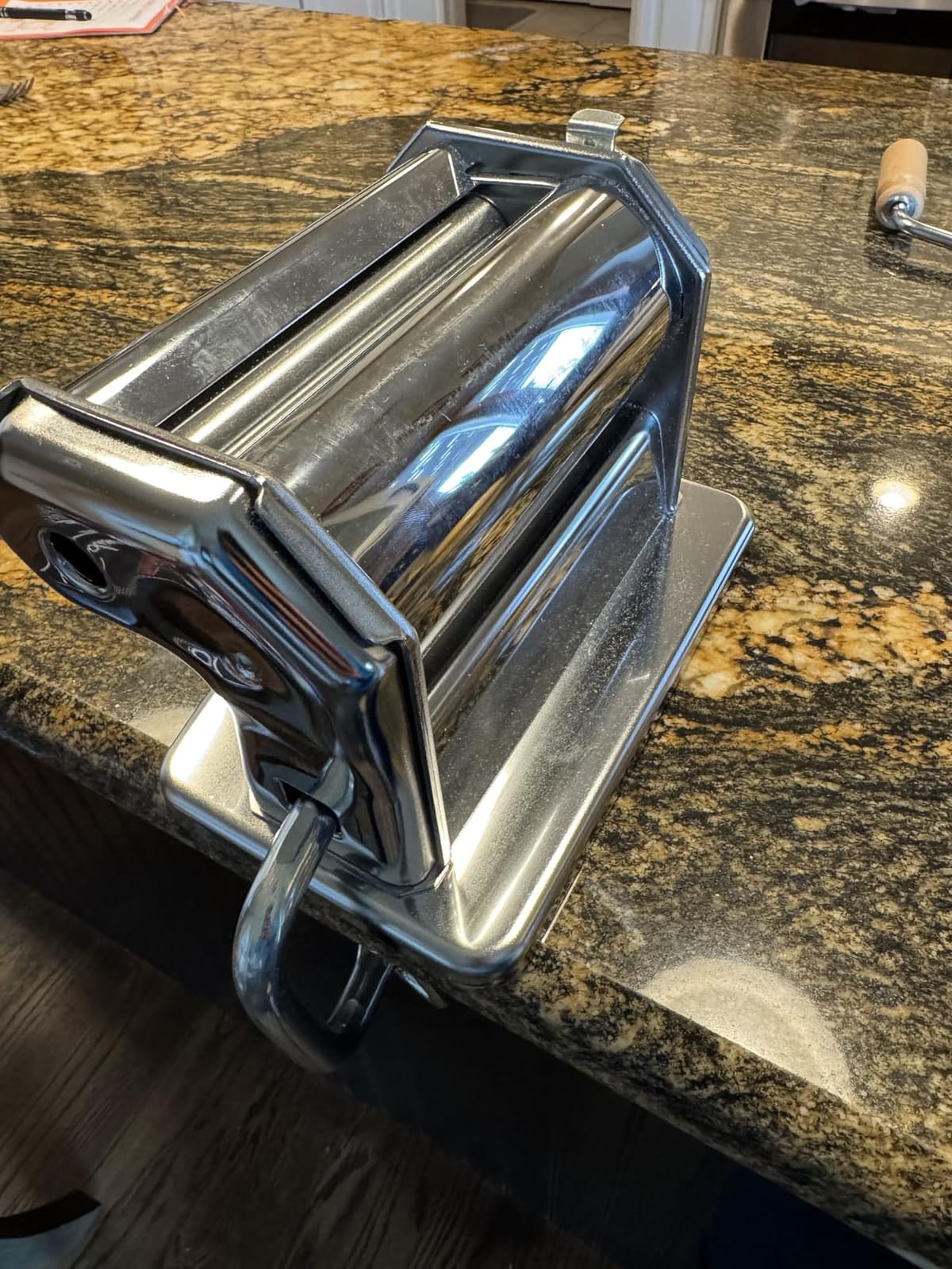 Imperia Pasta Maker Machine- 100% Made in Italy Heavy Duty Steel Construction customer photo 1