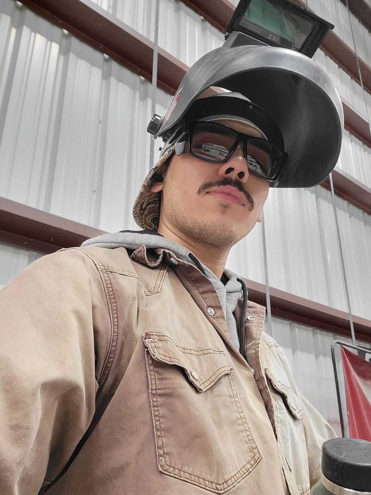 YESWELDER Sugar Scoop Pipeline Welding Hood - Flip Front Welding Helmet customer photo 1