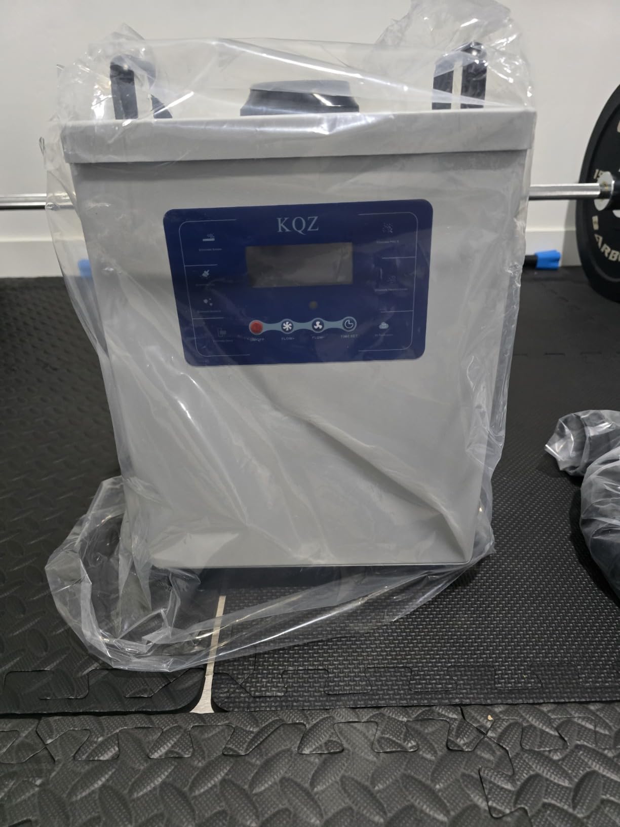 KQZ Laser Fume Extractor for Under 40W Laser Engraver with Display & Remote customer photo 2