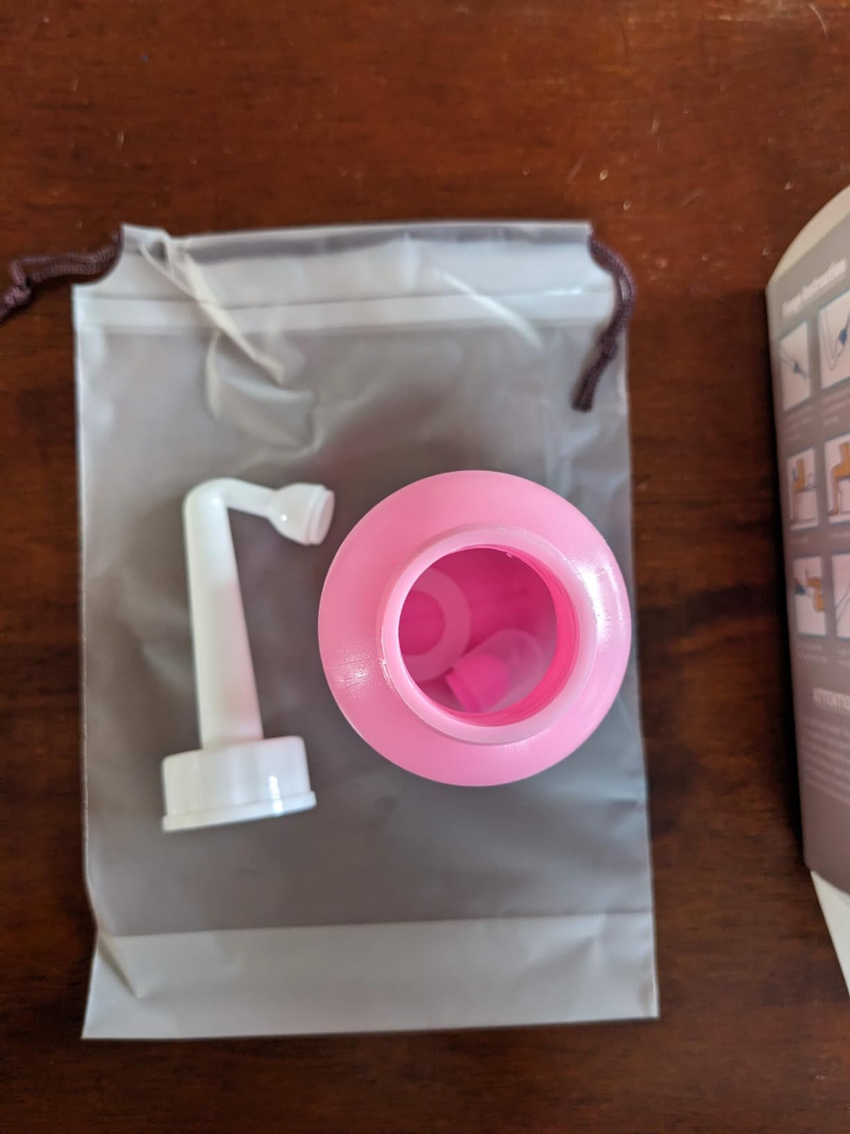 Premium Peri Bottle for Postpartum Care | Upside Down Peri Bottle, Portable Bidet for Perineal Recovery and Cleansing After Birth 12OZ/350ml customer photo 2