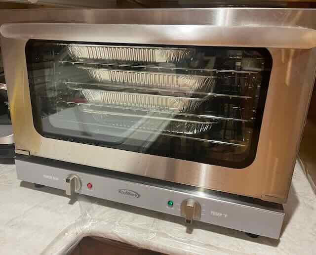 KoolMore 23 in. Commercial Countertop Convection Oven for Half-Size Pans with 4 Racks 1600W of Power in Stainless-Steel, ETL Listed for Safety and Sanitation (KM-CTCO-15) customer photo 2