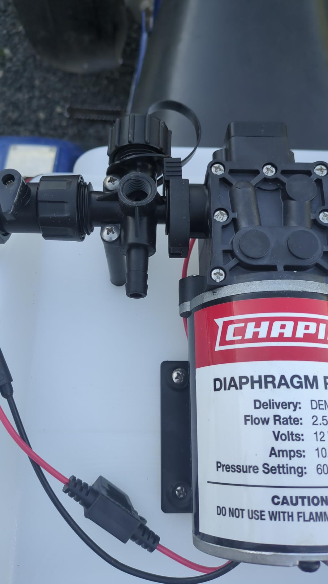CHAPIN 25-Gallon Tow-Behind ATV Sprayer with 2-Nozzle Boom, Triple Filtration customer photo 2
