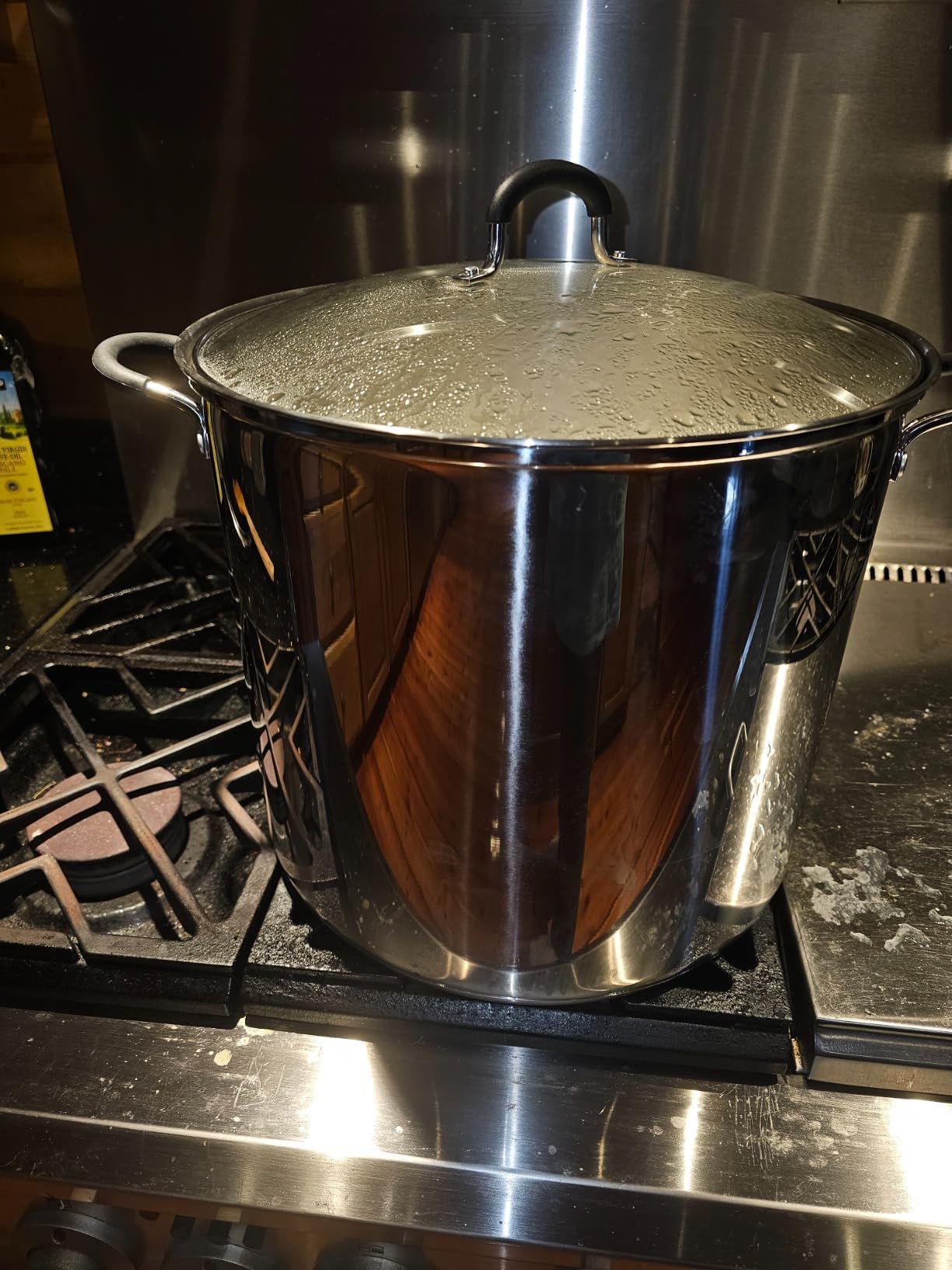 Cook N Home Stainless Steel Water Bath Canning Pot with rack and Lid, 20 Quart Large Pots Steam Canner - Home Canning Pot for Preserving, Pickling & Jams, All Stovetops Compatible customer photo 2