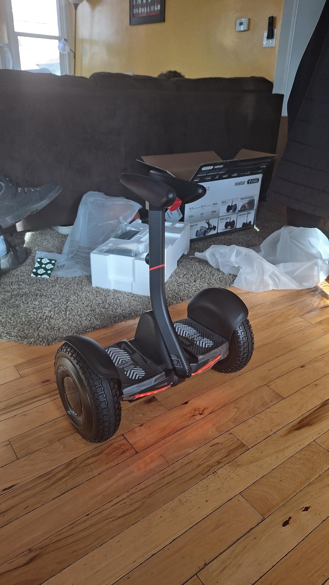 Segway Ninebot S2 Electric Self-balancing Scooter, 11.2mph Top Speed, 21.7 Miles Range w/Adjustable Height, Hoverboard UL-2271 2272 Certified customer photo 1