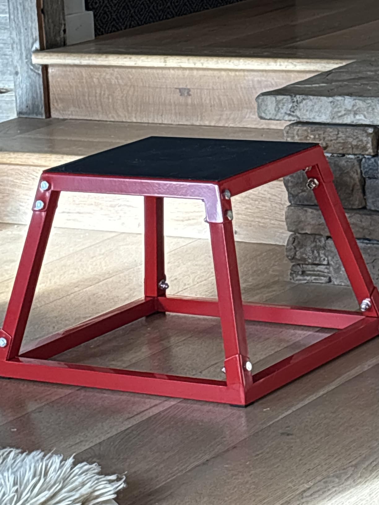 VEVOR Plyometric Jump Box, 18 Inch Plyo Box, Steel Plyometric Platform and Jumping Agility Box customer photo 1