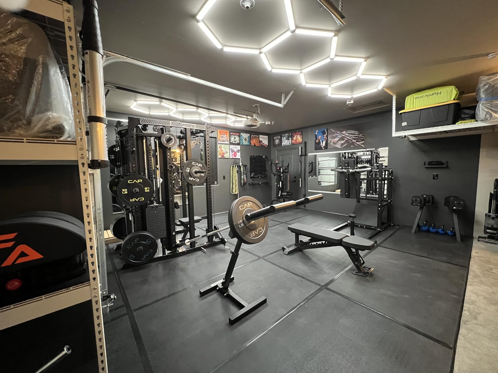 GMWD Pendulum Squat Machine, Plate Loaded Hack Squat Machine, Lower Body Strength Training, Leverage Squat Machine Home Gym customer photo 2
