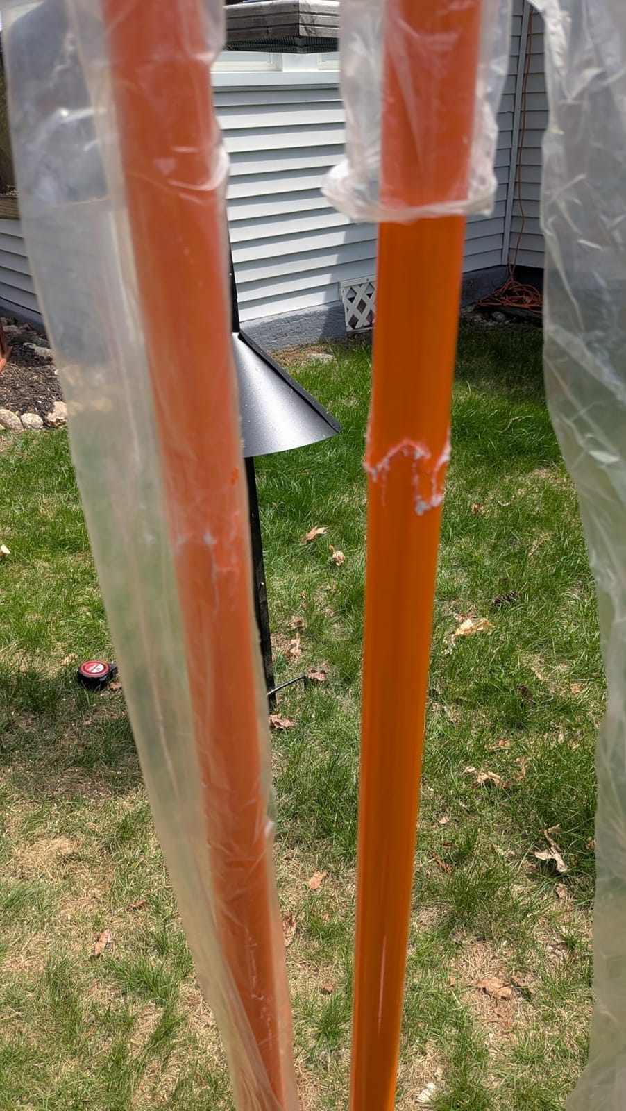 Post Hole Digger Tool, Heavy Duty Post Hole Digger with Fiberglass Handle, 58 Inches customer photo 2