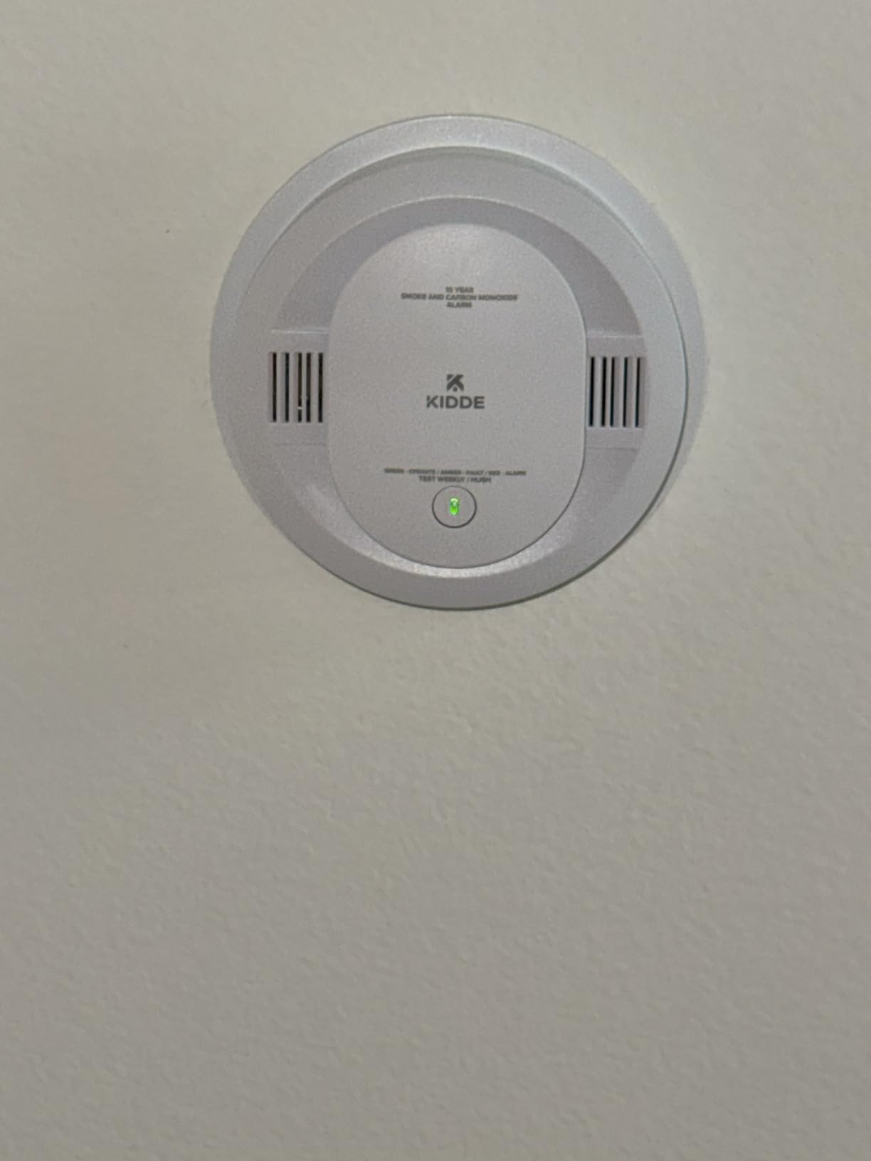 Kidde Smoke & CO Detector, Hardwired & 10-Year Battery, 30CUA10-V, 1 Pack | Voice Alerts, Wired Interconnect Capability, No Battery Replacement, Smoke & Carbon Monoxide Detection for Homes & Apartments customer photo 1