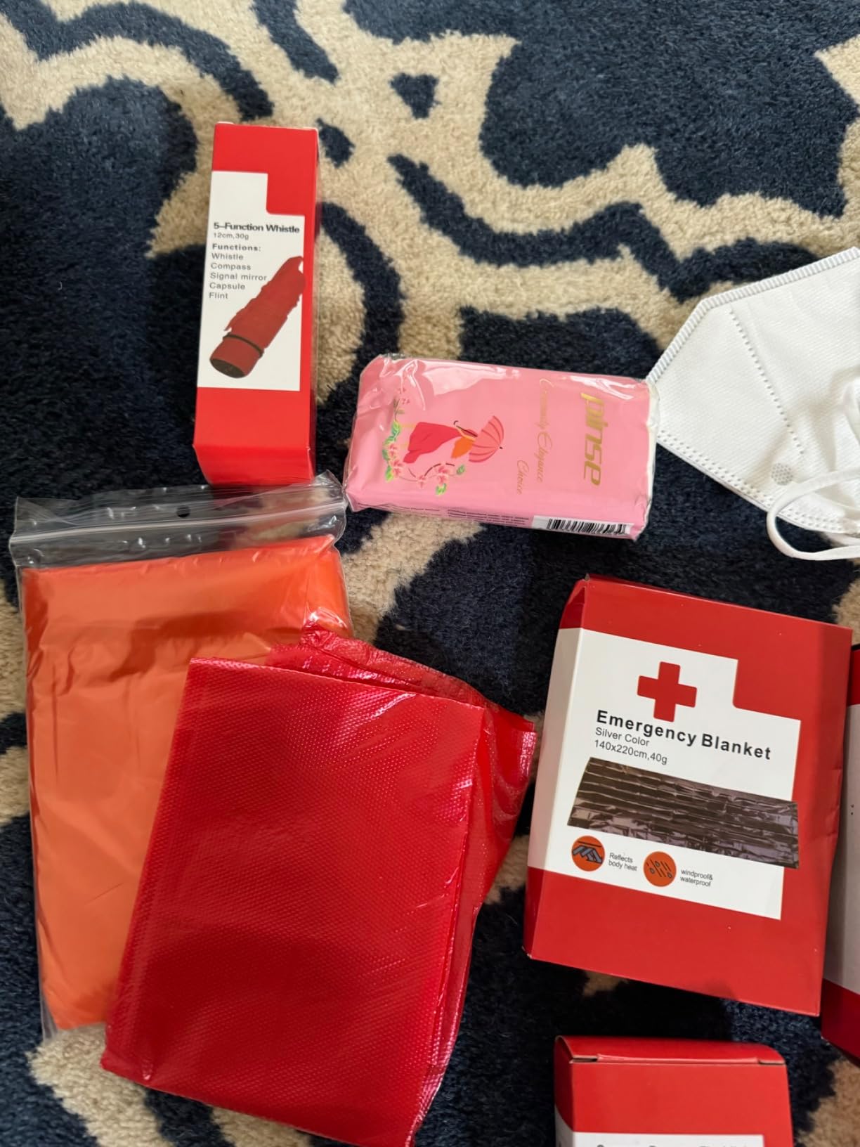 Blue Seventy-Two - Pro Series - Red Deluxe 72 Hour Emergency Backpack Survival Kit for 1 Person | Survival Kits for Emergencies (Includes Water Tablets) customer photo 1