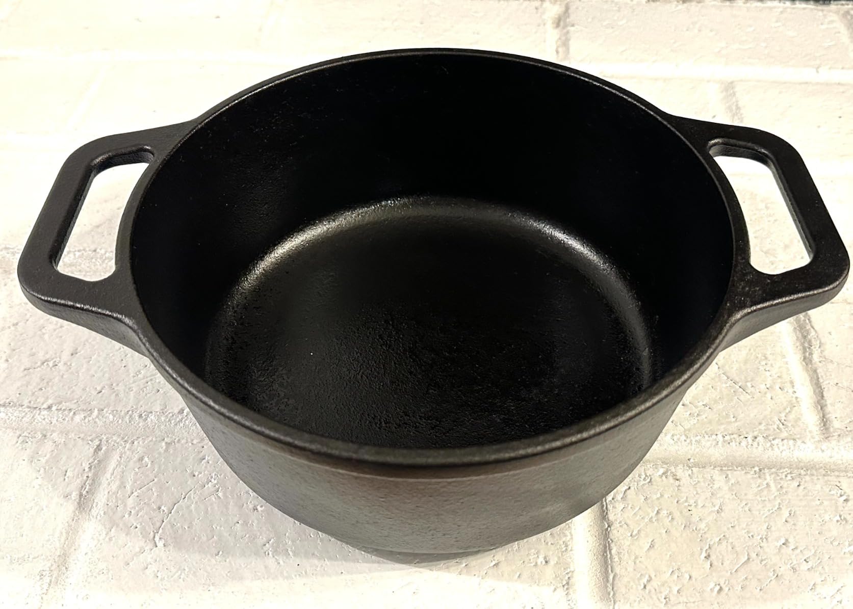 Victoria 6-Quart Cast Iron Oval Dutch Oven, Combination Combo Cooker Pot and Skillet, Bread Baker, Made in Colombia, 2-Piece Set customer photo 1