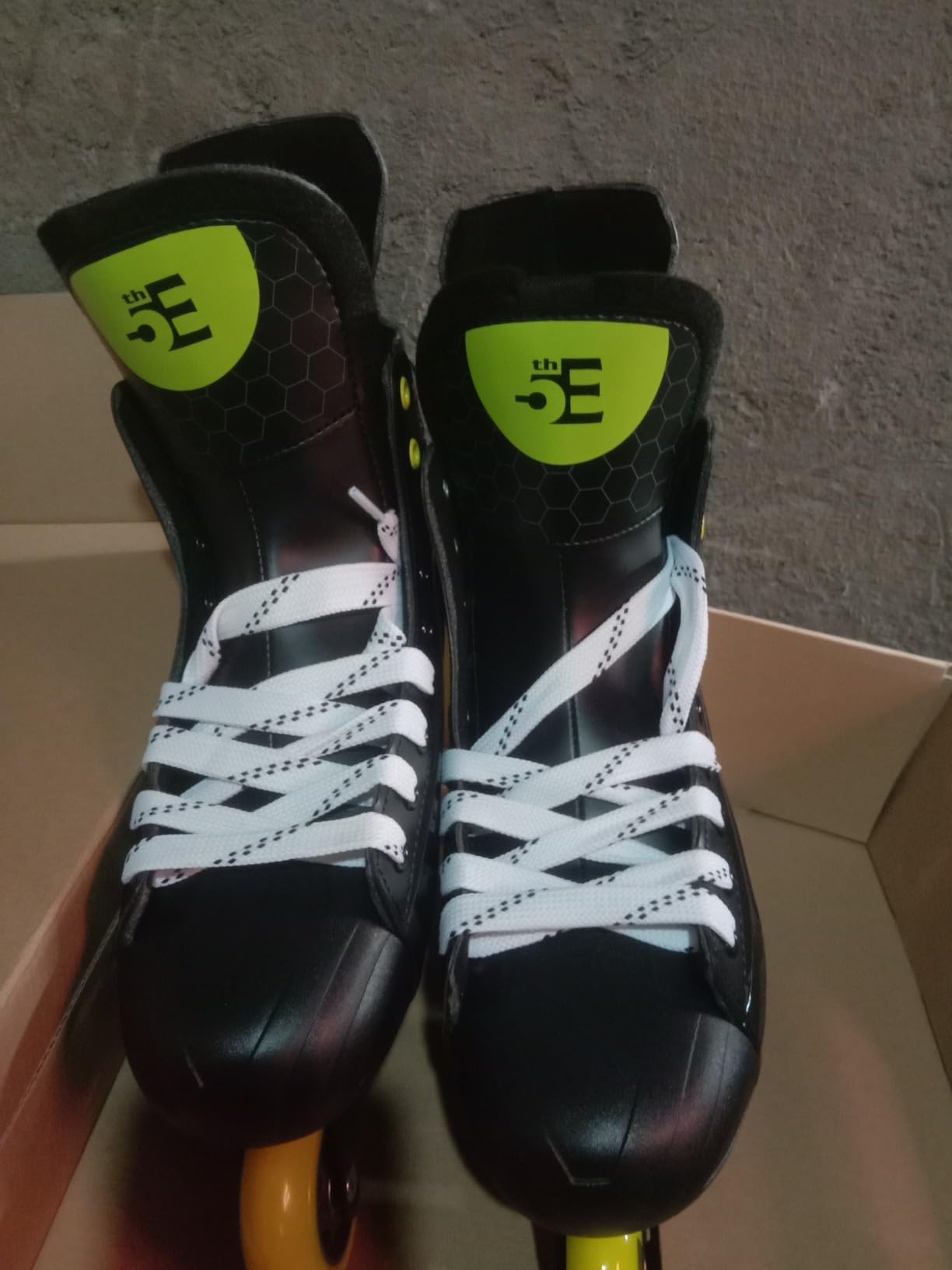 Enforcer Inline Roller Hockey Skate for Indoor and Outdoor customer photo 1