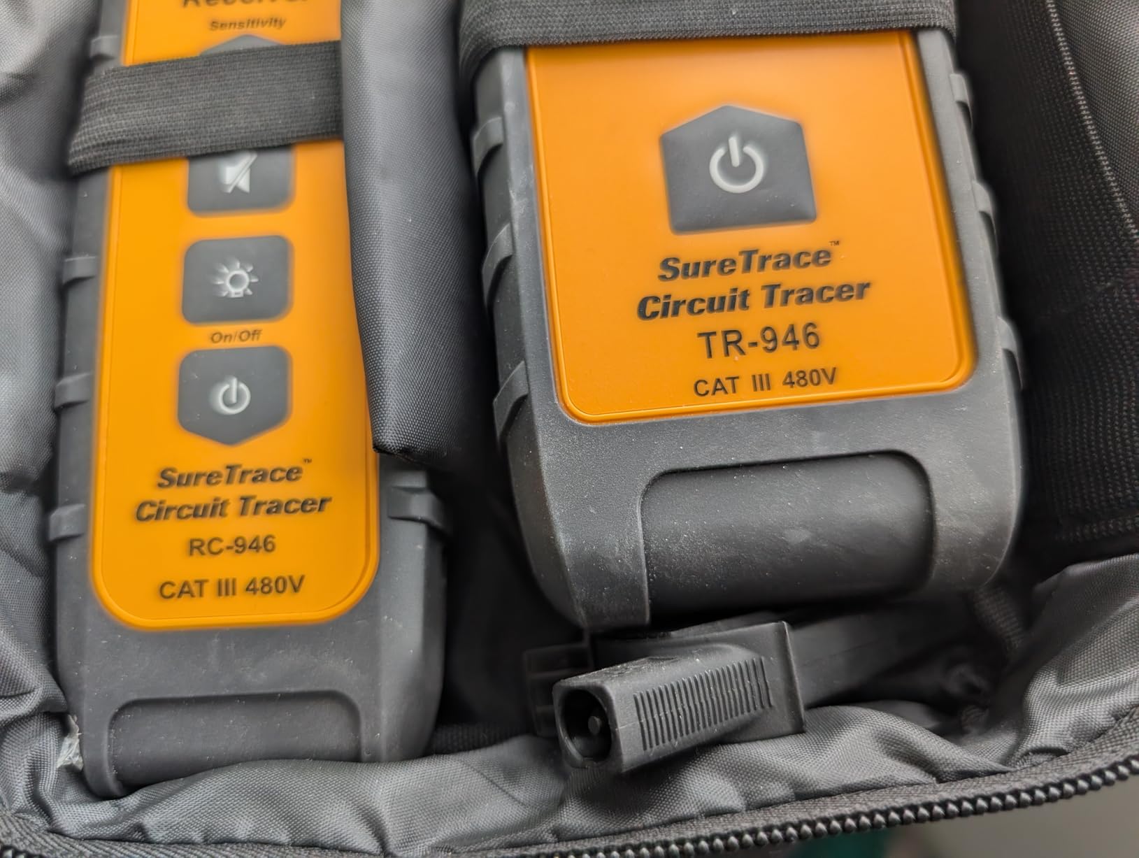 Ideal Electrical SureTrace Digital Circuit Tracer, 61-946, 0-480V | Cable tracer for breakers, fuses, wires, dead shorts, splice errors, 480V AC/DC, backlit display, circuit tracer kit customer photo 2