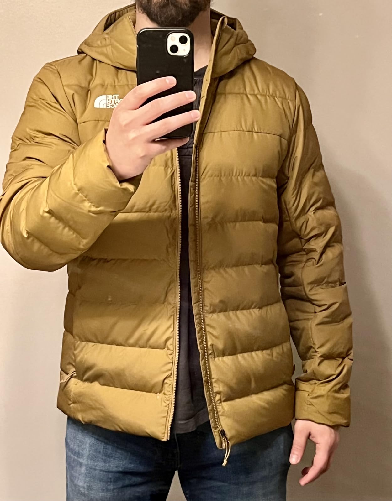 THE NORTH FACE Men's Aconcagua 3 Hooded Jacket | Insulated, Wind & Water Resistant customer photo 1