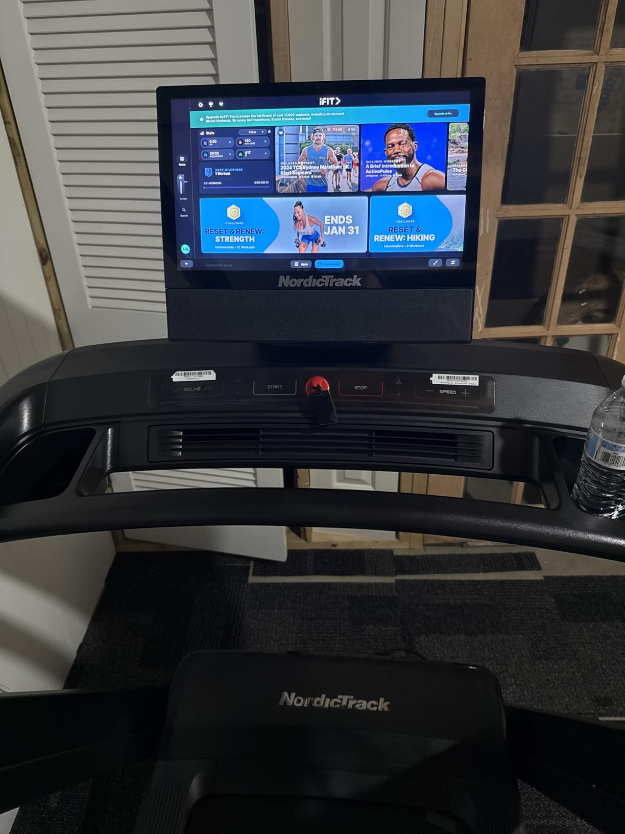 NordicTrack Commercial Series Treadmills | Foldable Treadmills with Adjustable -3% to 12% Incline for High Efficiency Running and Walking Workouts at Home customer photo 1