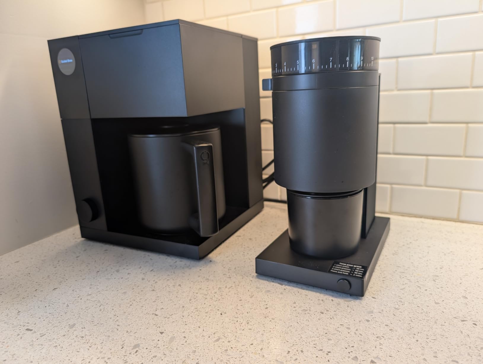 Fellow Aiden Precision Smart Drip Coffee Maker, 1-10 Cup, Thermal Carafe | Cold Brew Preset, App-Enabled Scheduling, Custom Brew Profiles, Bloom Cycle, Single Serve to Full Pot Brewing customer photo 1
