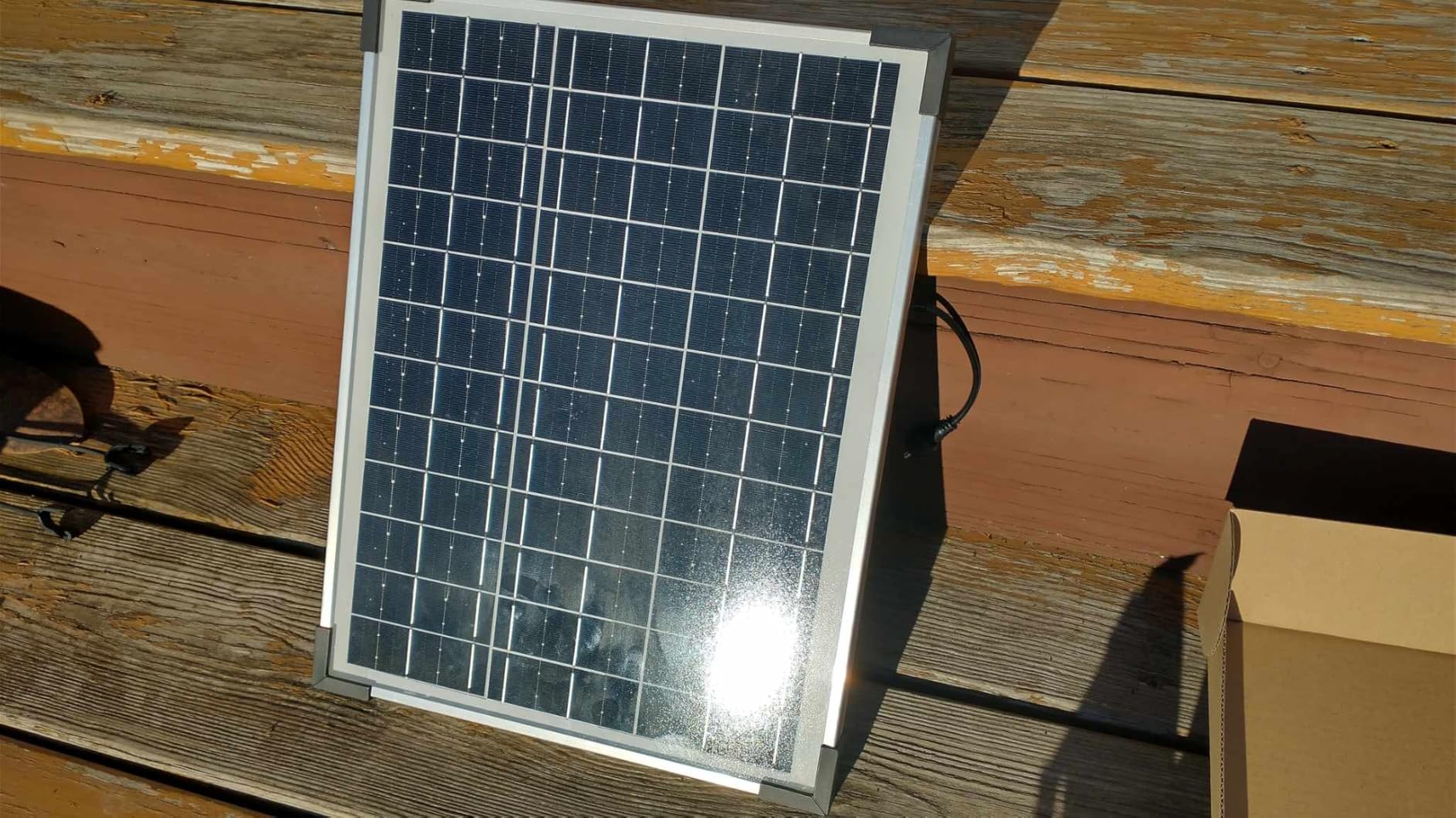 20W Solar Water Pump, Solar Powered Water Pump Outdoor with 320GPH Solar Pump, 7 Sprayers, 16.4ft Cable, 6.6ft Tubing for Outdoor Pond, Fish Tank and Garden Water Features customer photo 2
