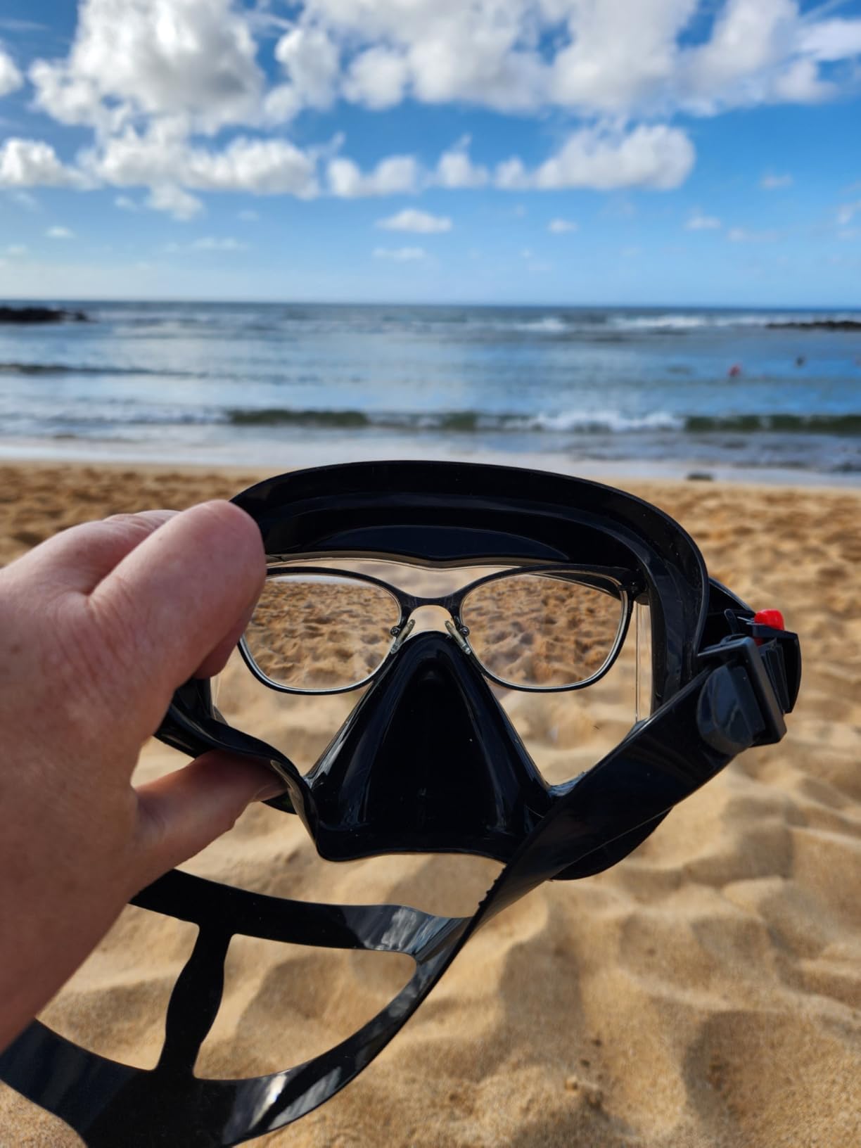 Aegend Snorkeling Gear for Adults Youth Kids, Snorkel Mask with Top Dry Valve - Panoramic View Anti-Leak customer photo 1