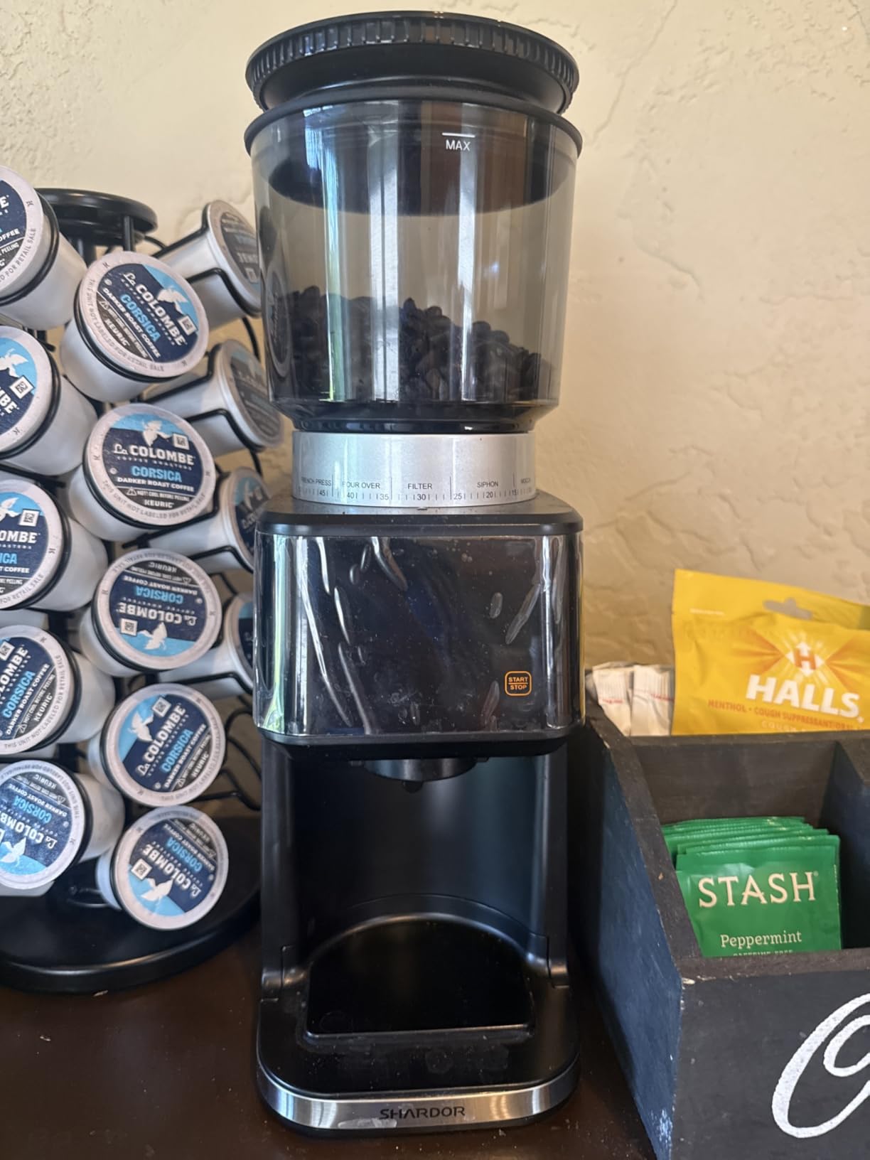 SHARDOR Conical Burr Espresso Coffee Grinder Electric with Precision Timer 2.0 customer photo 2