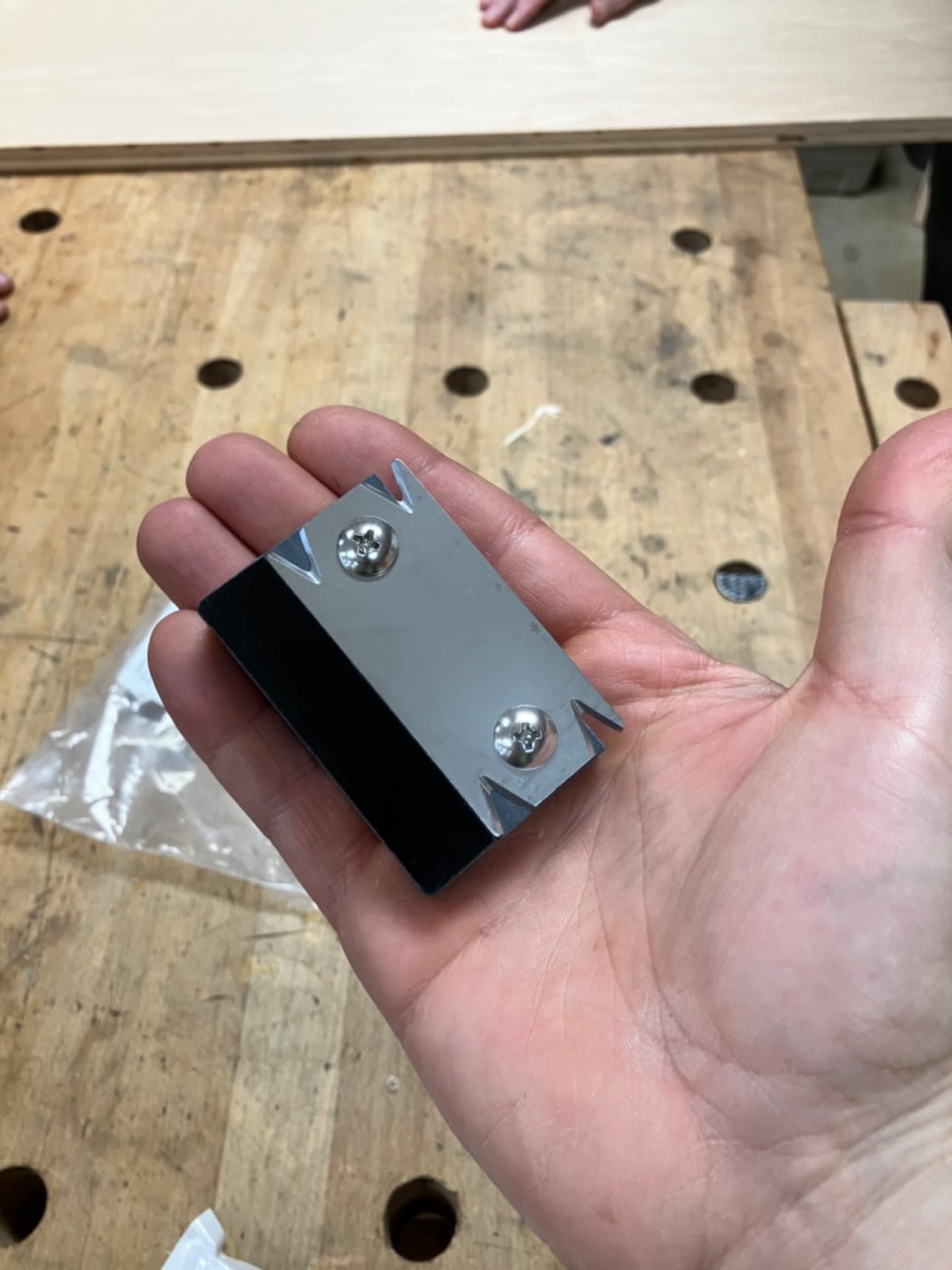 NECAMOCU Edge Banding Trimmer, Upgraded Mini Edge Band Trimmer & Cutter customer photo 2