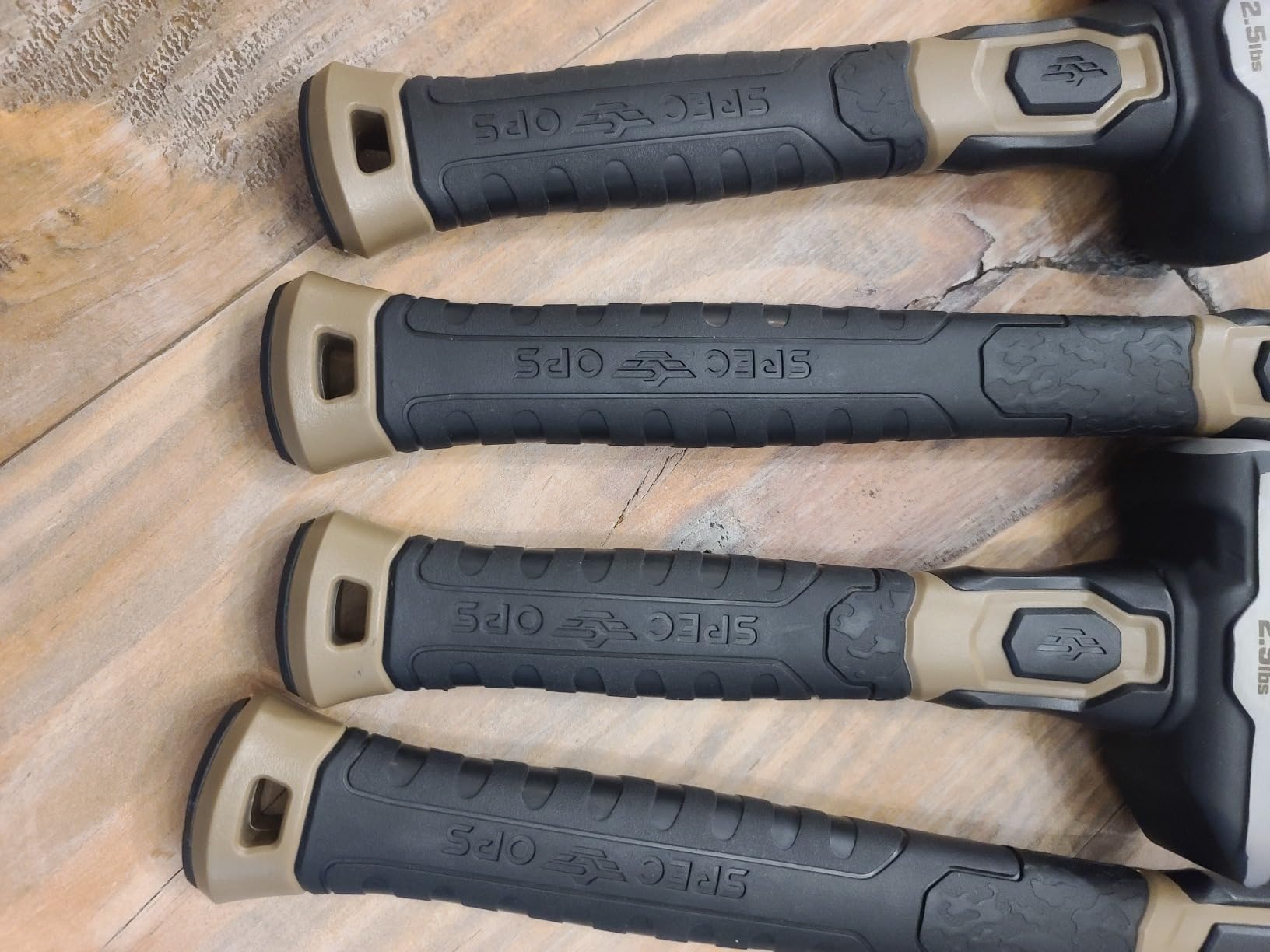 Spec Ops Tools Blacksmith Hammer for Striking, Demolition & Metalworking, Bi-Material Shock-Absorbing and Vibration Dampening Handle, 4 lbs customer photo 2