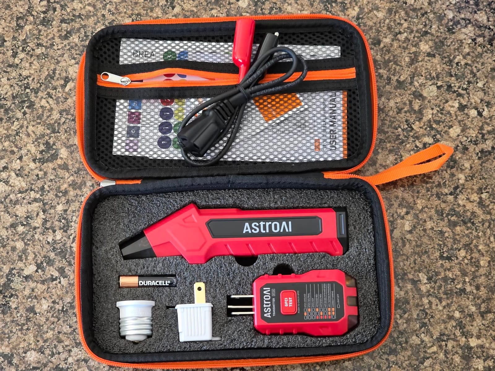 AstroAI Circuit Breaker Finder with GFCI Outlet Tester, Electrical Tester Tool for Home/Workshop Circuit Tracing, Quickly Locates Breakers with Indicators customer photo 1