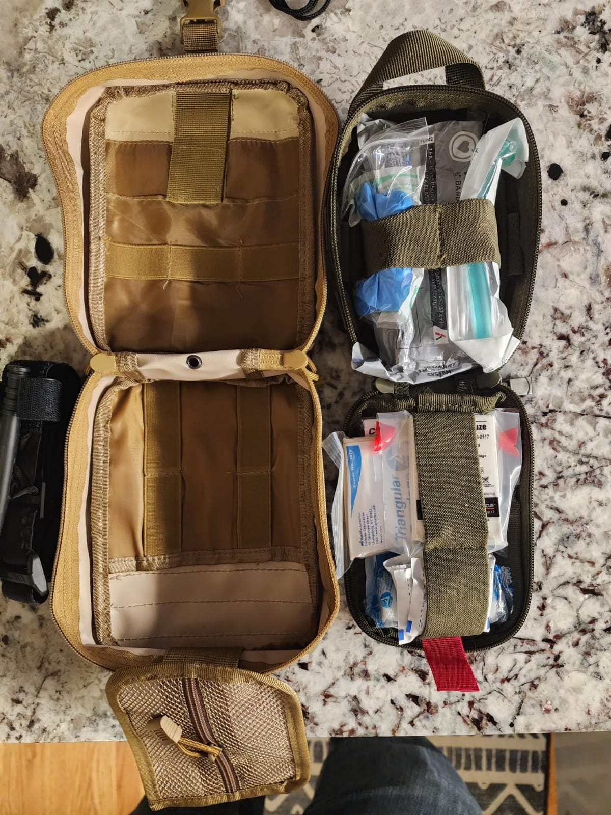 Scherber Premium IFAK Kit Trauma Pack Fully Stocked MOLLE Pouch w/CAT Tourniquet, HyFin Vent Chest Seal, & Israeli Bandage Trauma Kit for Emergency, Gunshot, Bleeding, & Major Wound Care (Camouflage) customer photo 1