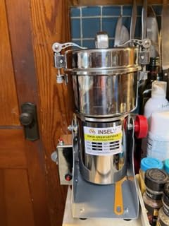 750g Grain Mill,Flour Mill Grinder for Home-Swing | High Speed Electric 304 Stainless Steel;Flour Mill for Wheat, Spices, Corn and Dry Food customer photo 1