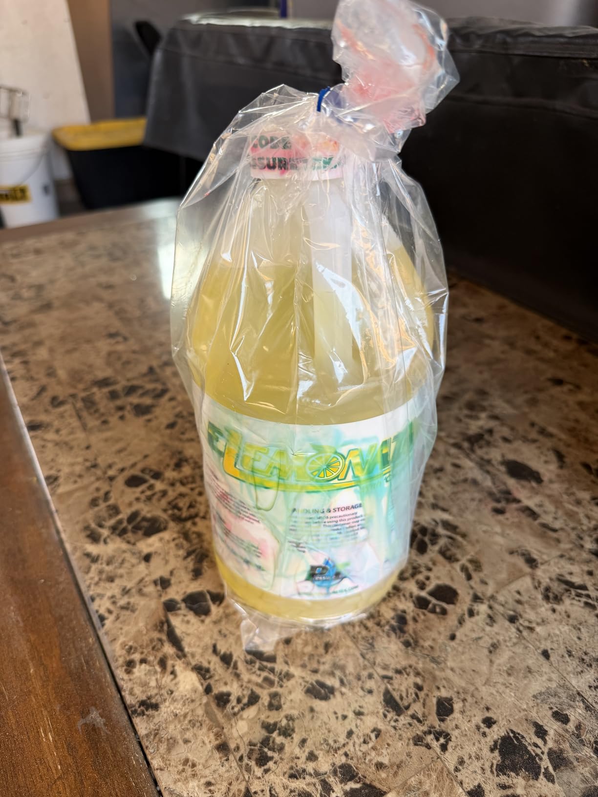 Elemonator: House Wash Surfactant for Siding, Roof and Concrete Cleaning, Bleach Additive, Soft Wash Soap, 1/2 Gallon, 64 Fl Oz (QTY 1) customer photo 1