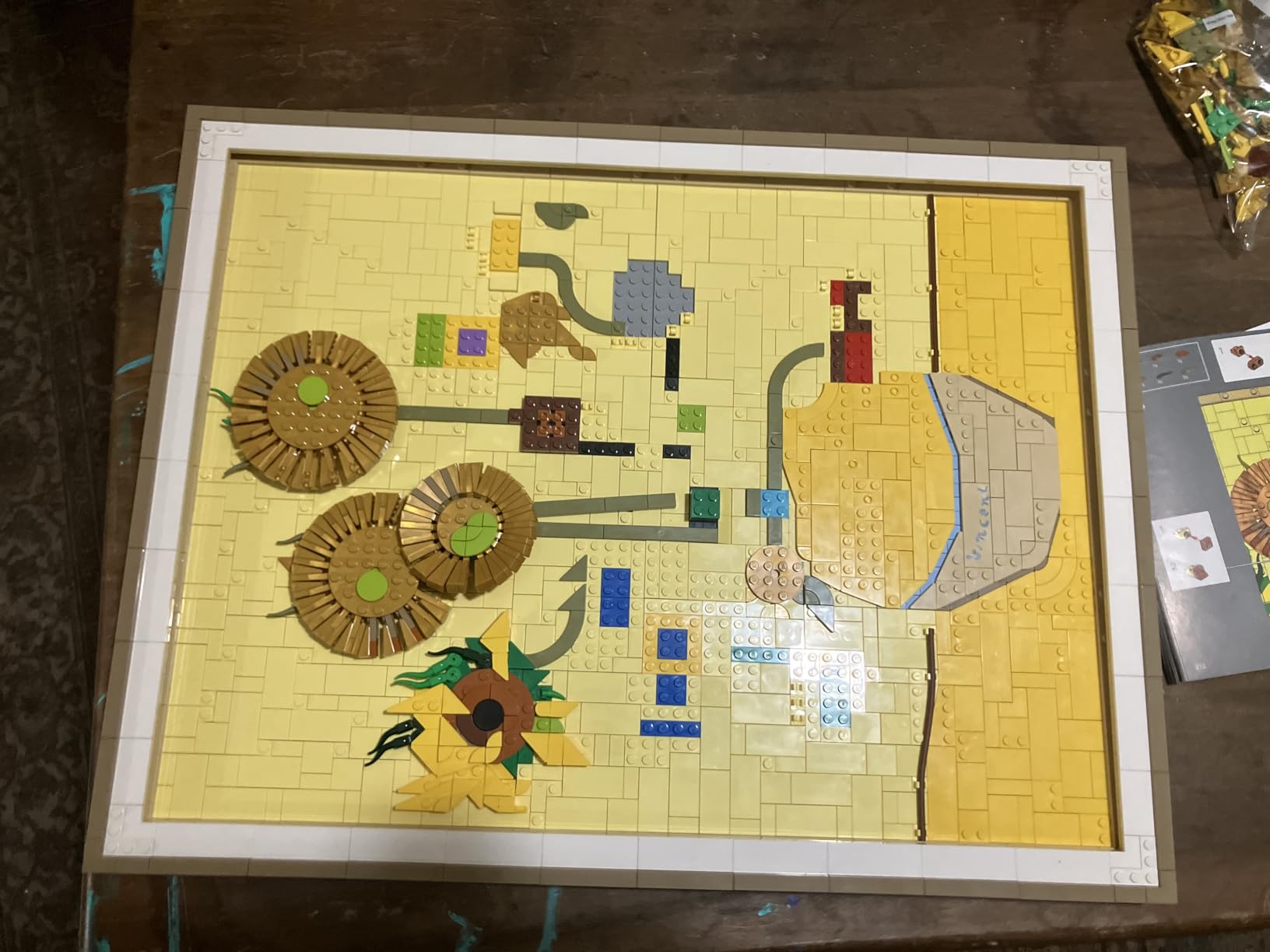 LEGO Art Vincent Van Gogh Sunflowers 31215 customer photo 1