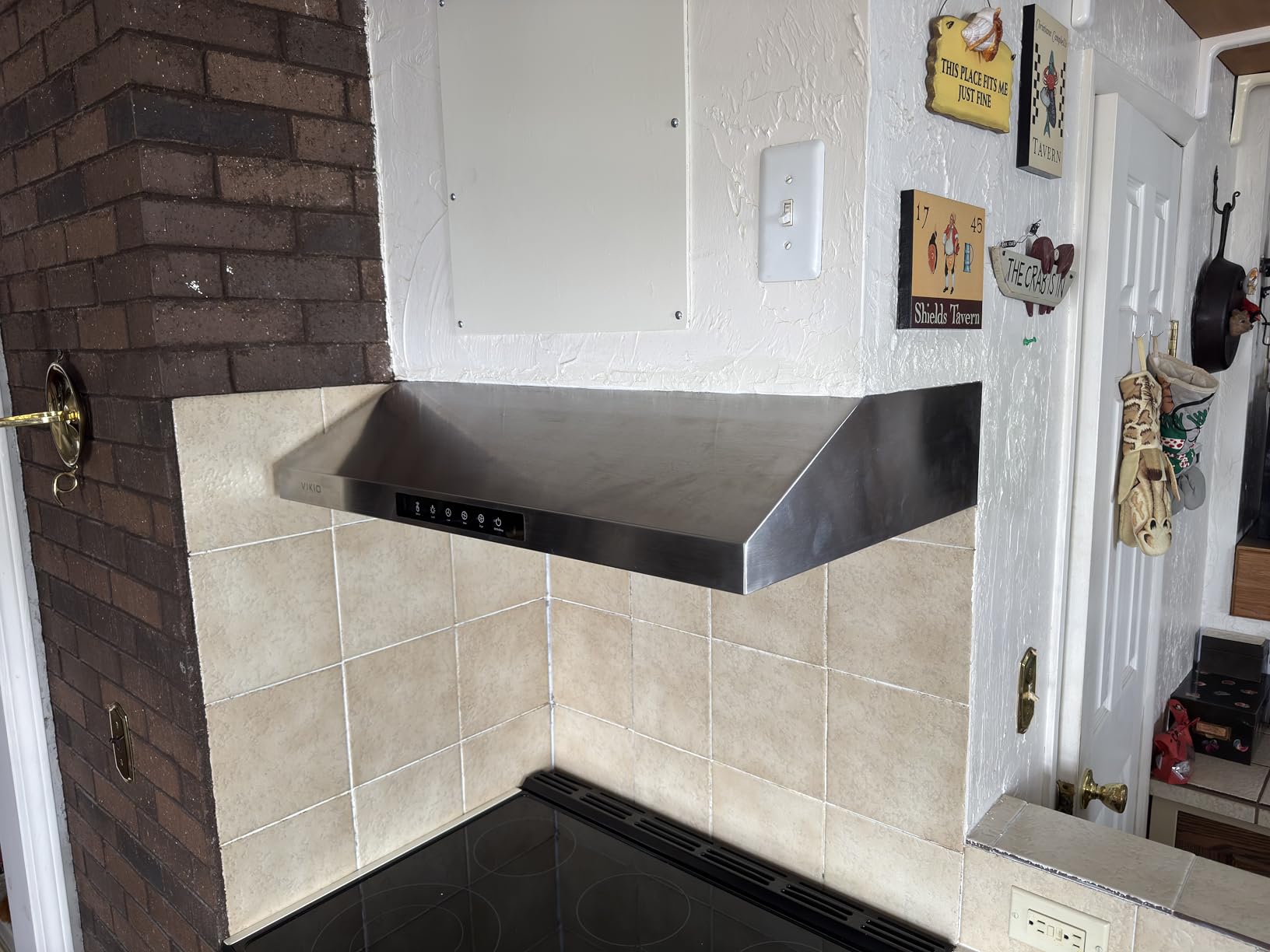 VIKIO HOME 30 Inch Under Cabinet Range Hood 900 CFM, Dual Motor Powerful Kitchen Vent Hood, Gesture & Touch Control, Ultra Quiet DC Motor, Dishwasher-Safe Filters, LED Lights, Stainless Steel customer photo 1