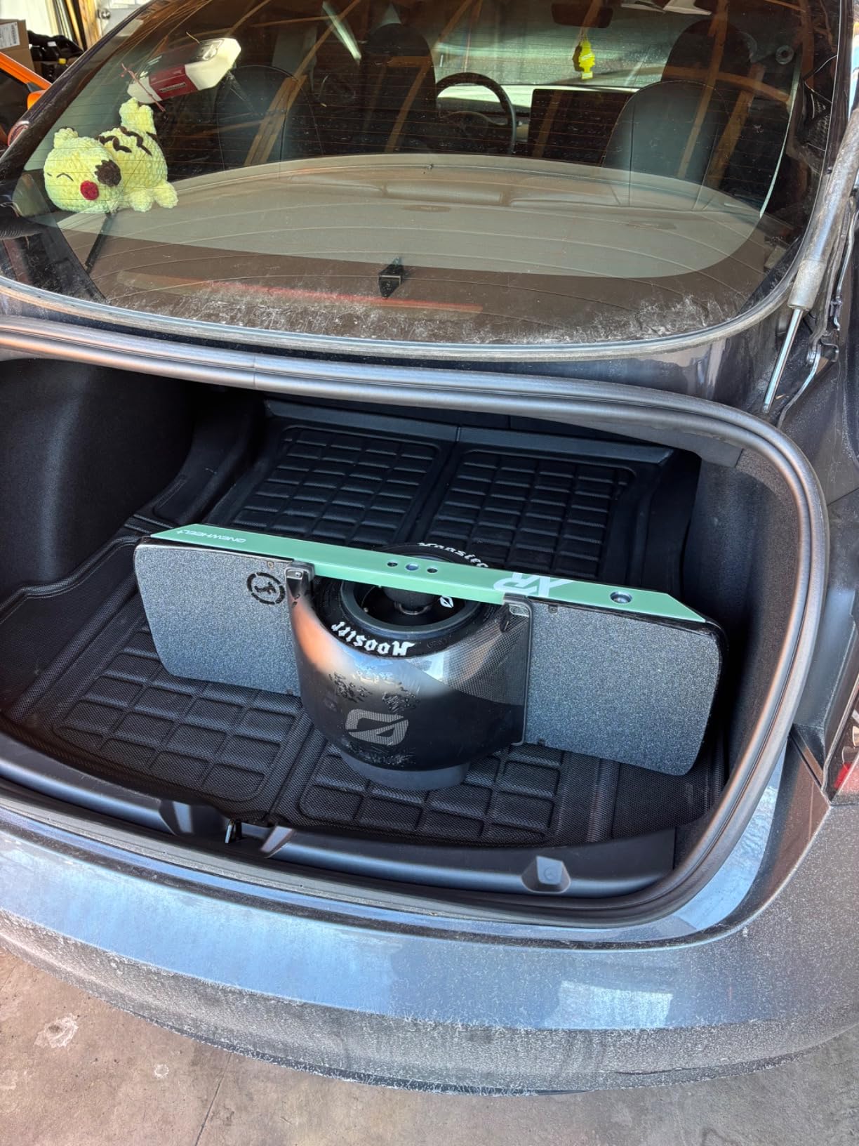 Trunksaver Onewheel Stand for Car Trunk | Tumble-Proof Non-Slip Holder for One Wheel GT/S-Series, XR Classic, Pint/Pint X and XR | Made of Soft and Protective EVA Foam customer photo 1